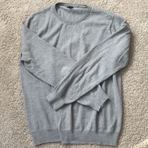 Men’s J. Crew Cotton Crewneck Sweater Grey